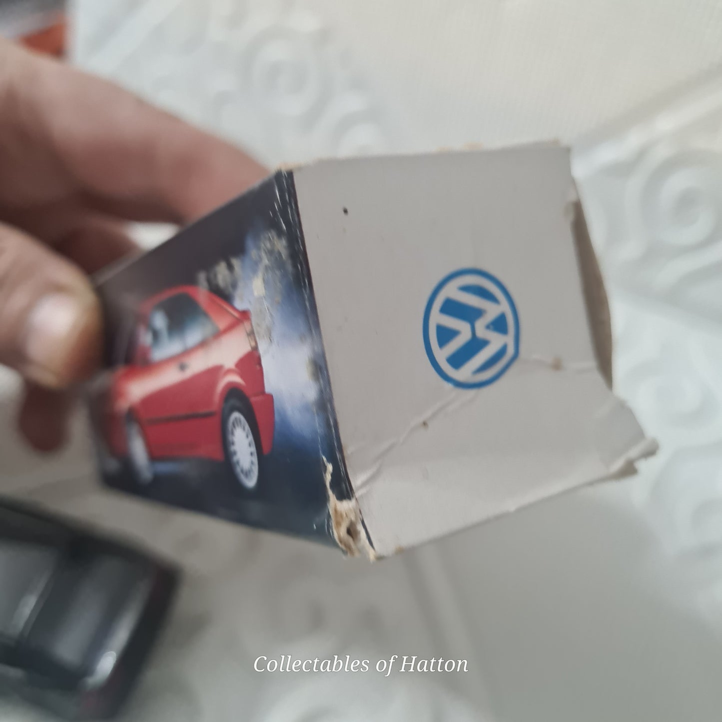 Schabak 1:43 VW Volkwagen Corrado dark grey dealership diecast boxed model made in Germany