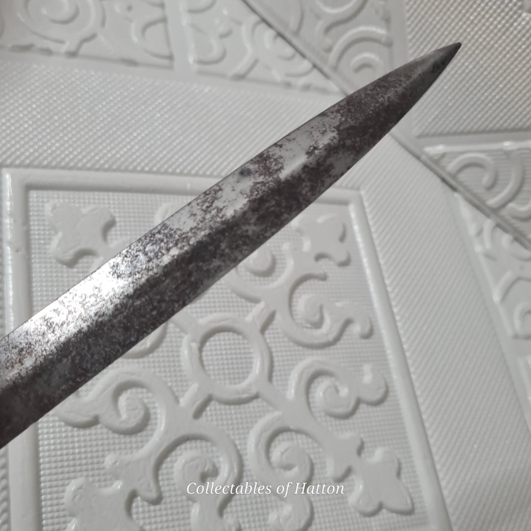 Milbro Kampa WW2 Era Commando Knife as found will clean nicely