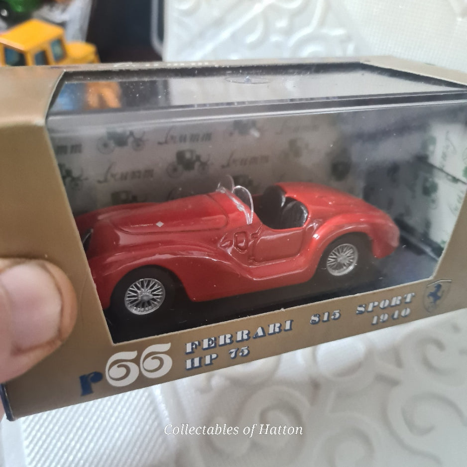 retro Brumm R66 1:43 Ferrari 815 Sport  1940 diecast model mint boxed