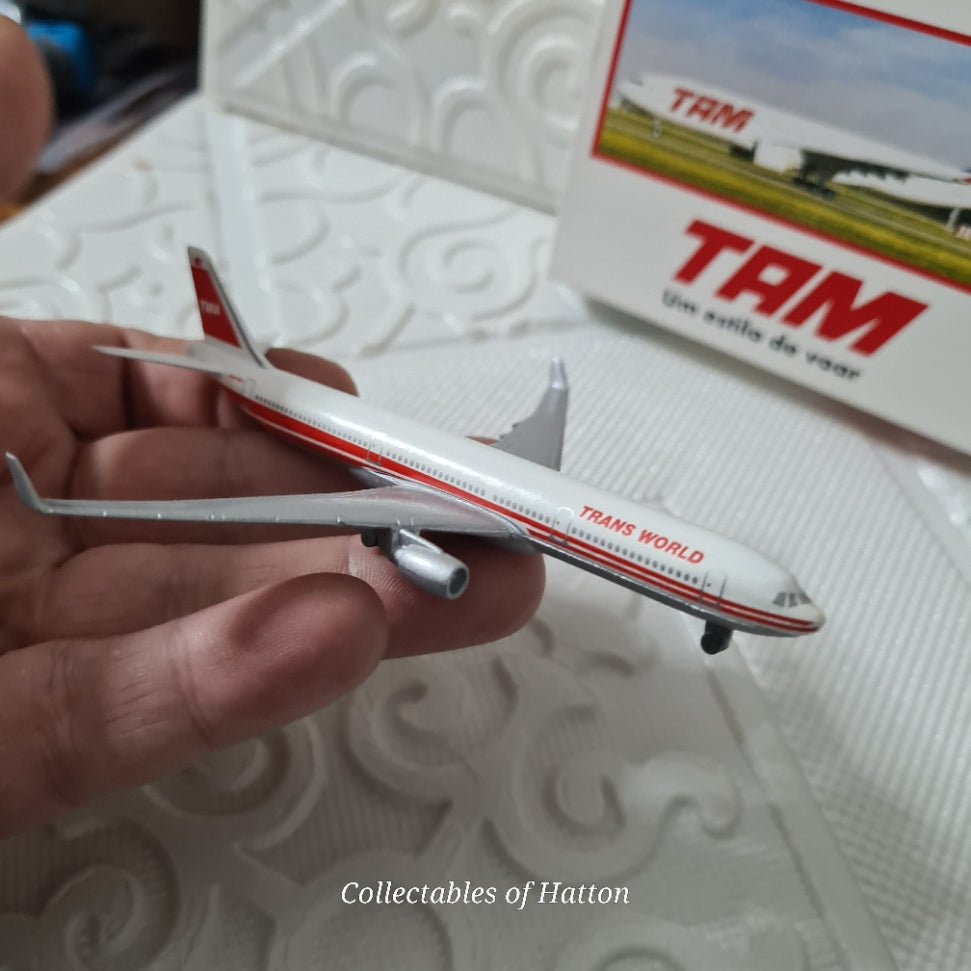 Schabak 1:600 Airbus A-330 diecast plane boxed made in Germany excellent 954/191