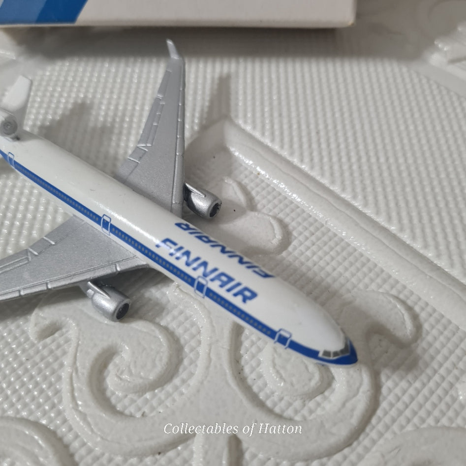 Schabak 1:600 McDonell Douglas MD-11 Finnair diecast plane boxed made in Germany excellent 943/59