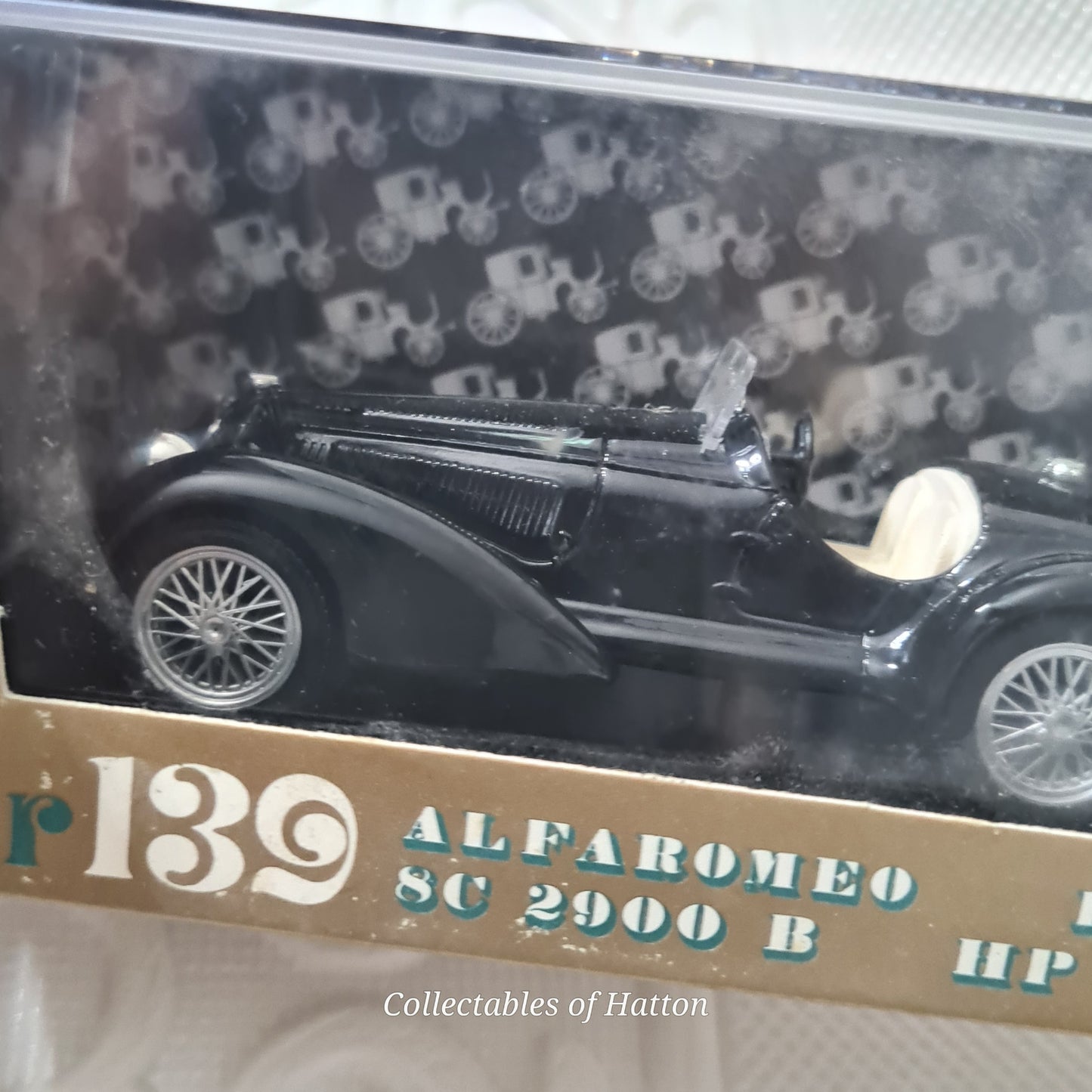 Brumm 1:43 R139 1938 Alfa Romeo SC 2900 B Black perfect boxed box little tear