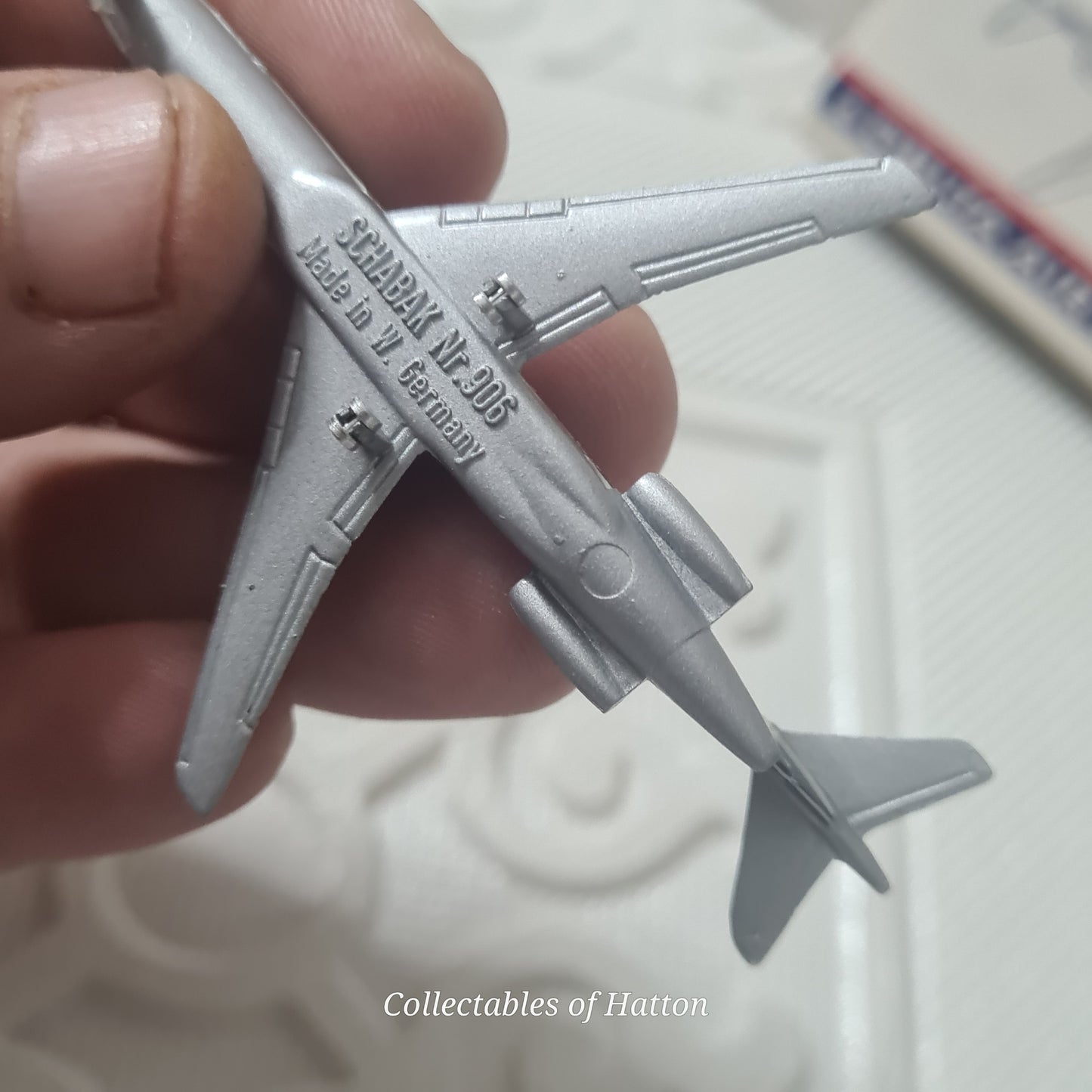 Schabak 1:600 Boeing 727 Delta Airlines diecast plane boxed made in Germany Excellent 906/21