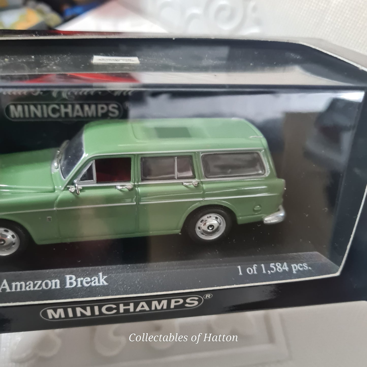 Minichamps 1:43 Volvo 121 Amazon Break 1966 green 1 of 1,584 mint in case
