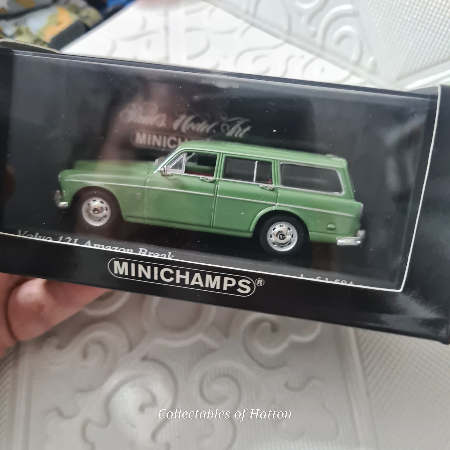 Minichamps 1:43 Volvo 121 Amazon Break 1966 green 1 of 1,584 mint in case