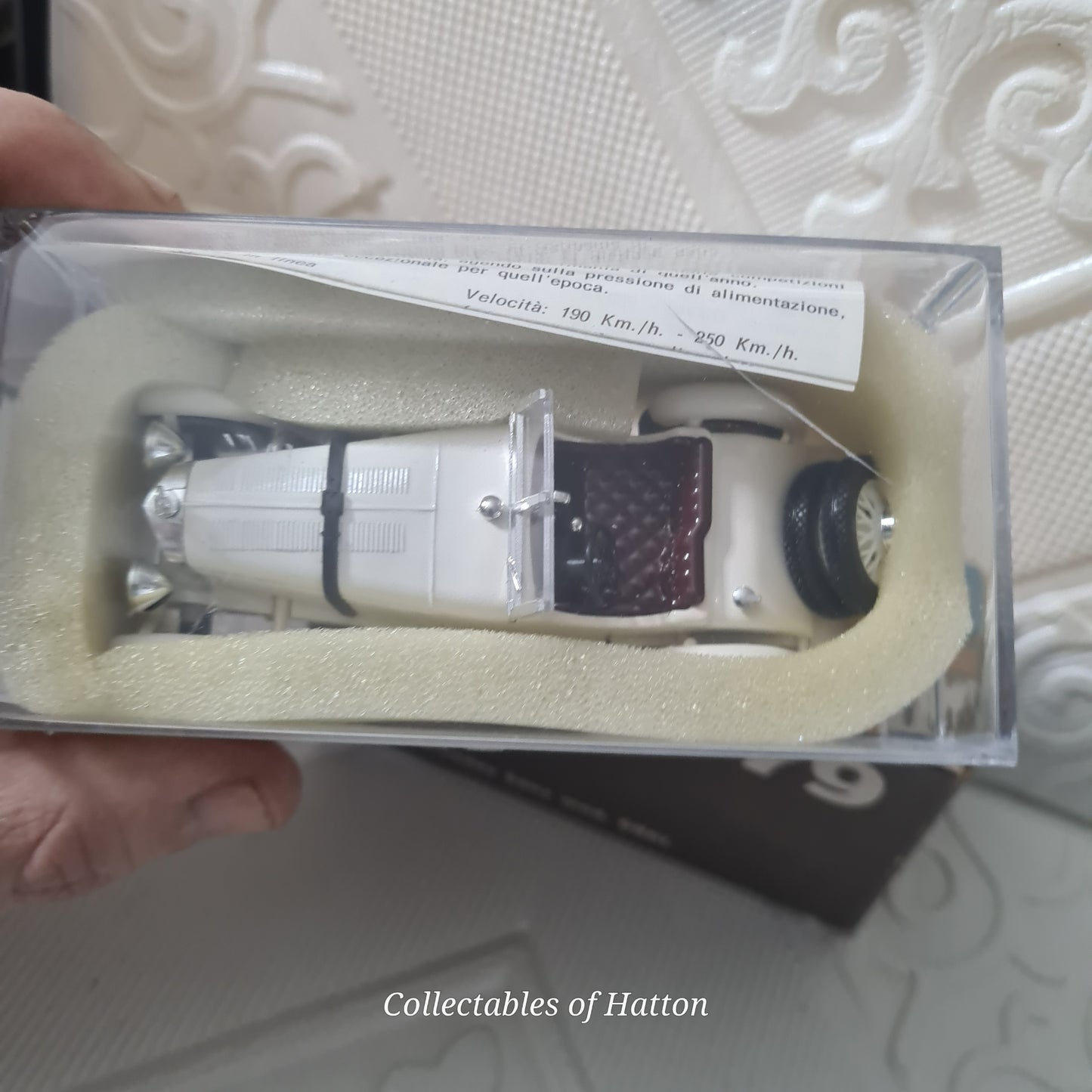 Rio 79 1:43 Mercedes Benz SSKL 1931 White Diecast Car mint boxed made Italy