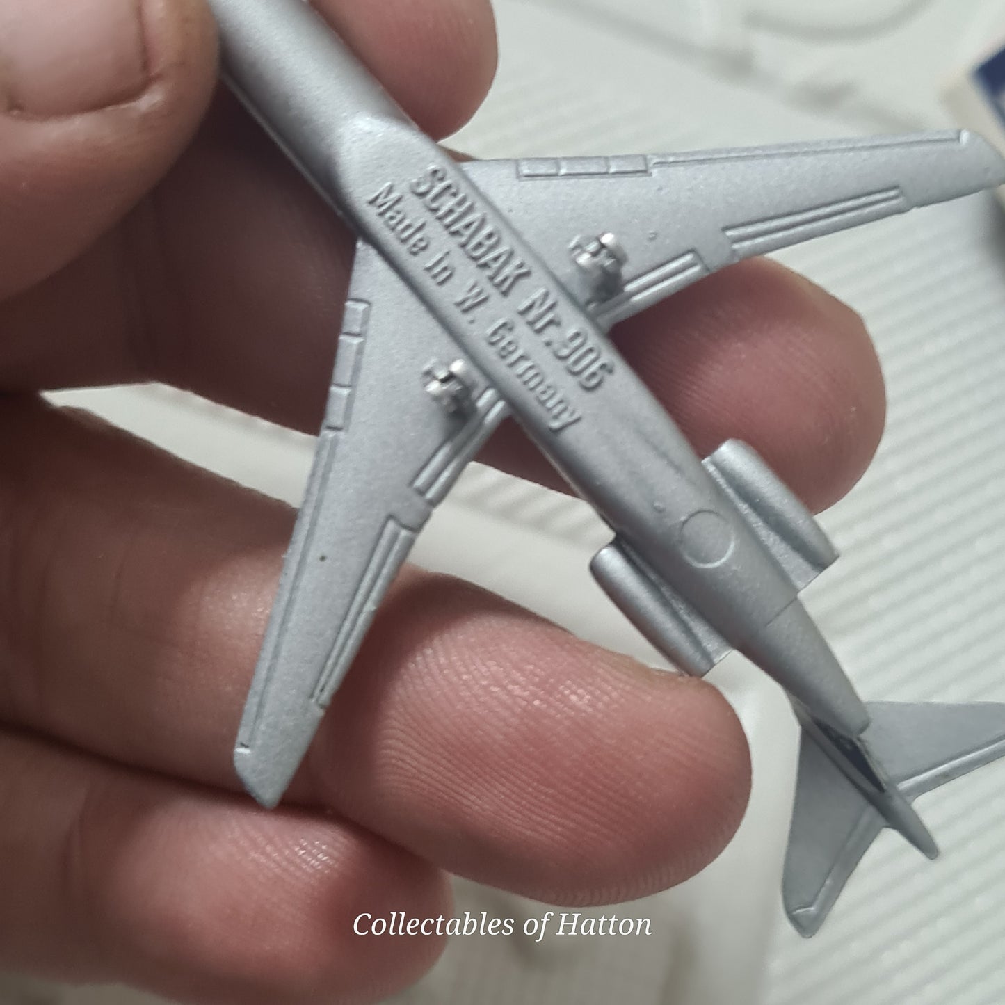 Schabak 1:600 Boeing 727 Delta Airlines diecast plane boxed made in Germany good + 906/21