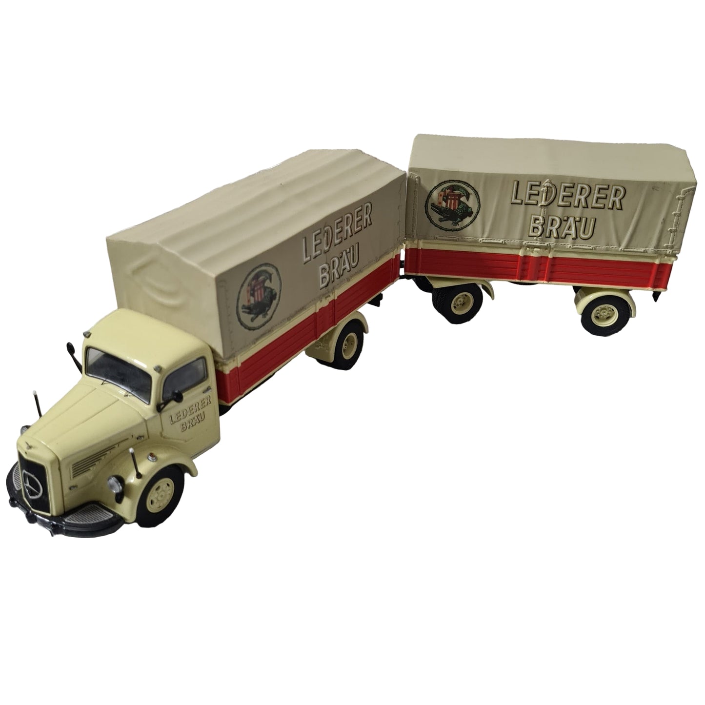 Schuco 1:43 Mercedes Lederer brau truck