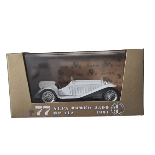 Brumm 1:43 R77 Alfa Romeo 2300 white 1931 perfect boxed box
