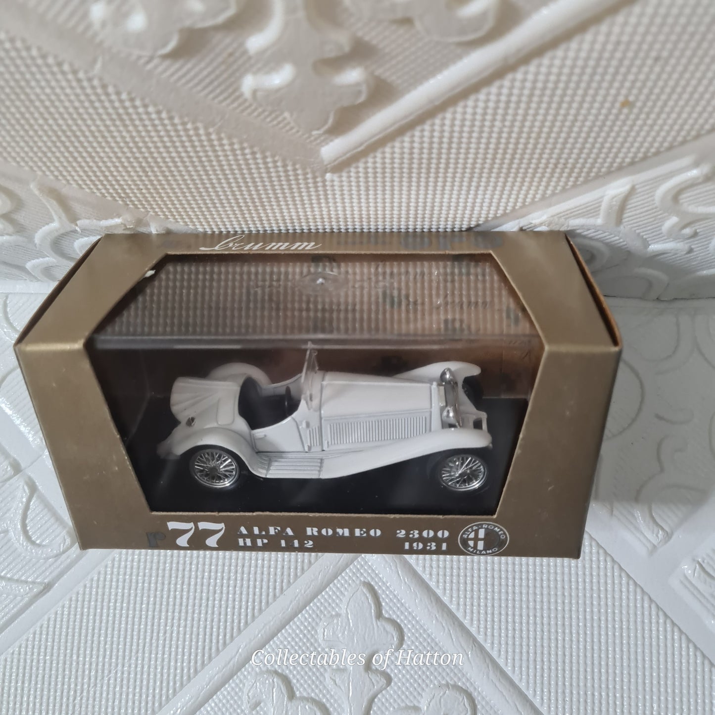 Brumm 1:43 R77 Alfa Romeo 2300 white 1931 perfect boxed box