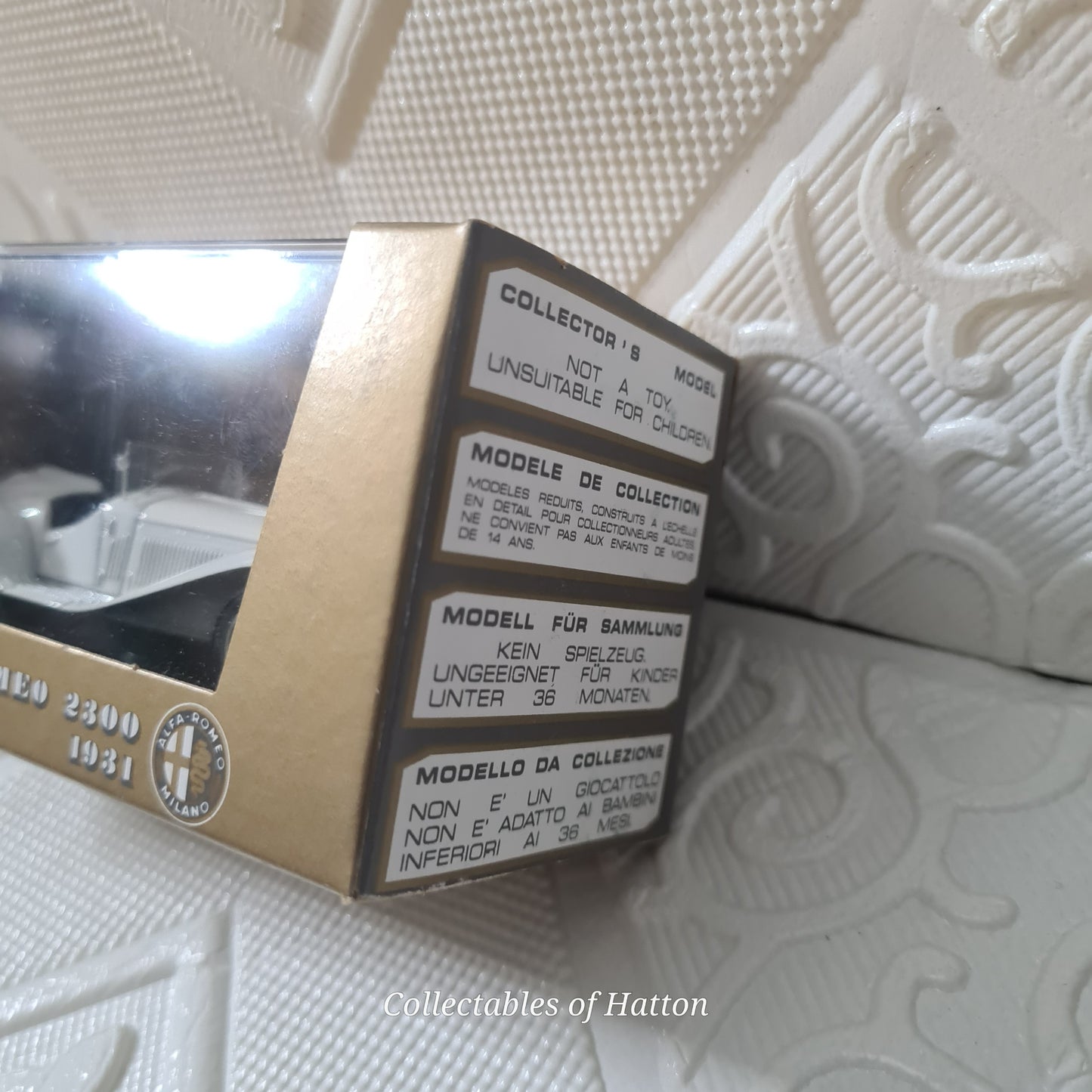 Brumm 1:43 R77 Alfa Romeo 2300 white 1931 perfect boxed box