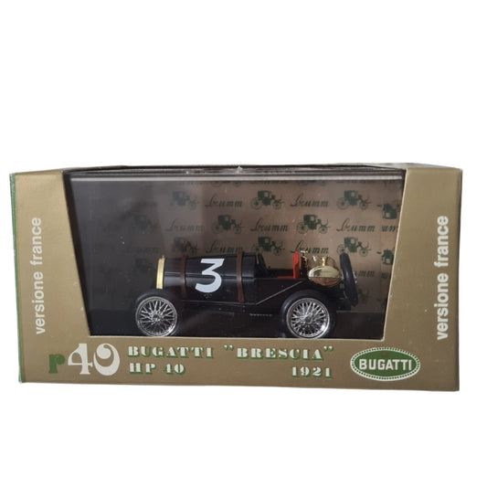 Brumm 1:43 R40 Bugatti brescia racing car #3 1921 perfect boxed box