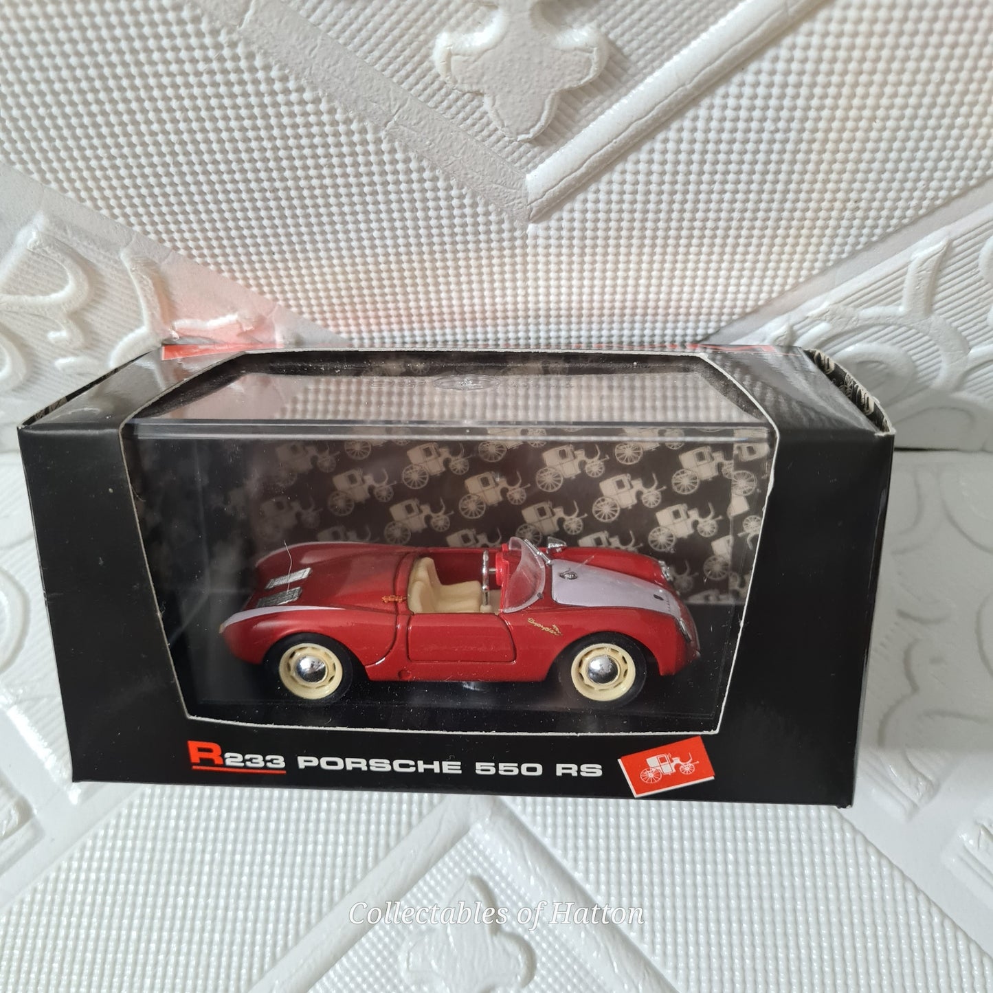R233 Brumm 1:43 Porsche 550 RS Stradale Bicolore 1954 perfect boxed