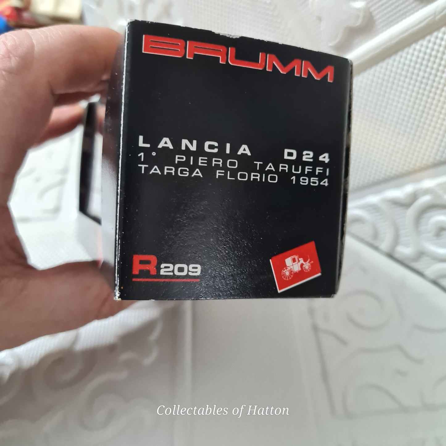 R209 Brumm 1:43 Lancia D24 Piero Taruffi Targa Florio 1954 #355 perfect boxed