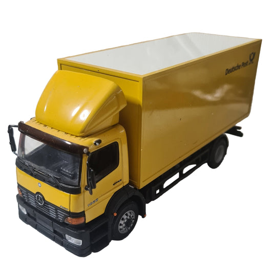 mercedes artego deutsche post mail truck minichamps