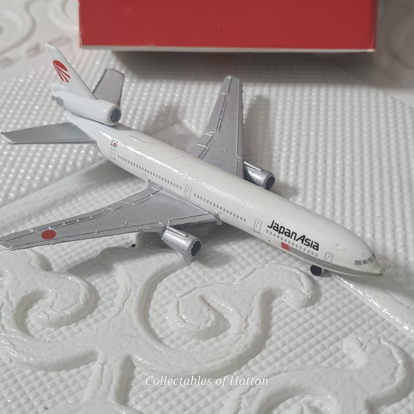 Schabak 1:600 DC-10 Japan Asia  Airlines diecast plane boxed made in Germany boxed 902/155
