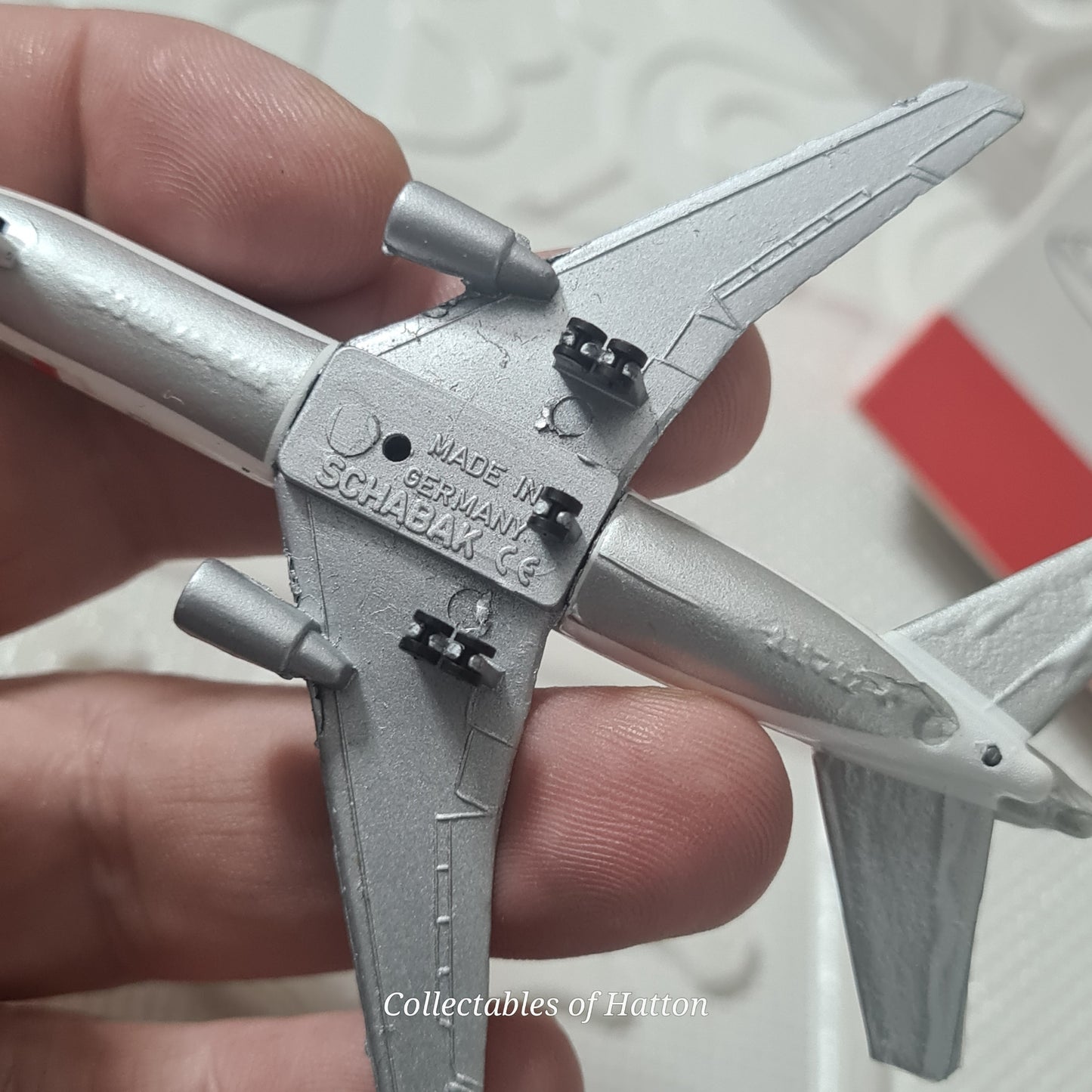 Schabak 1:600 DC-10 Japan Asia  Airlines diecast plane boxed made in Germany boxed 902/155