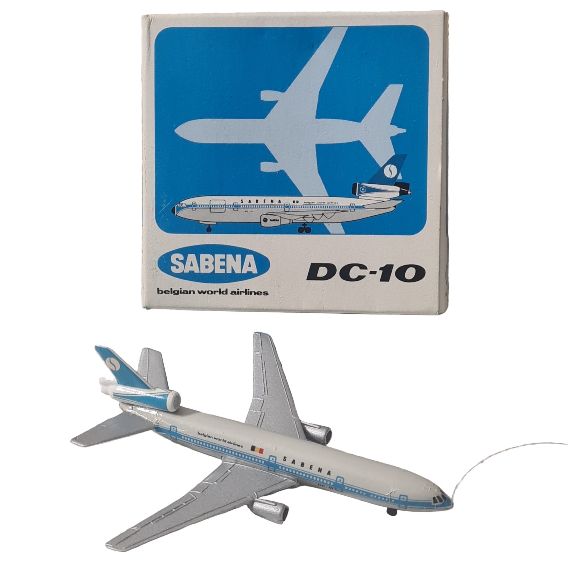 sabena DC10 MODEL PLANE
