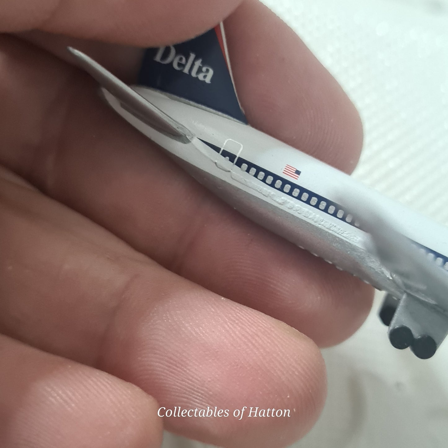 Schabak 1:600 Boeing 767 Delta Airlines diecast plane boxed made in Germany boxed 907/21