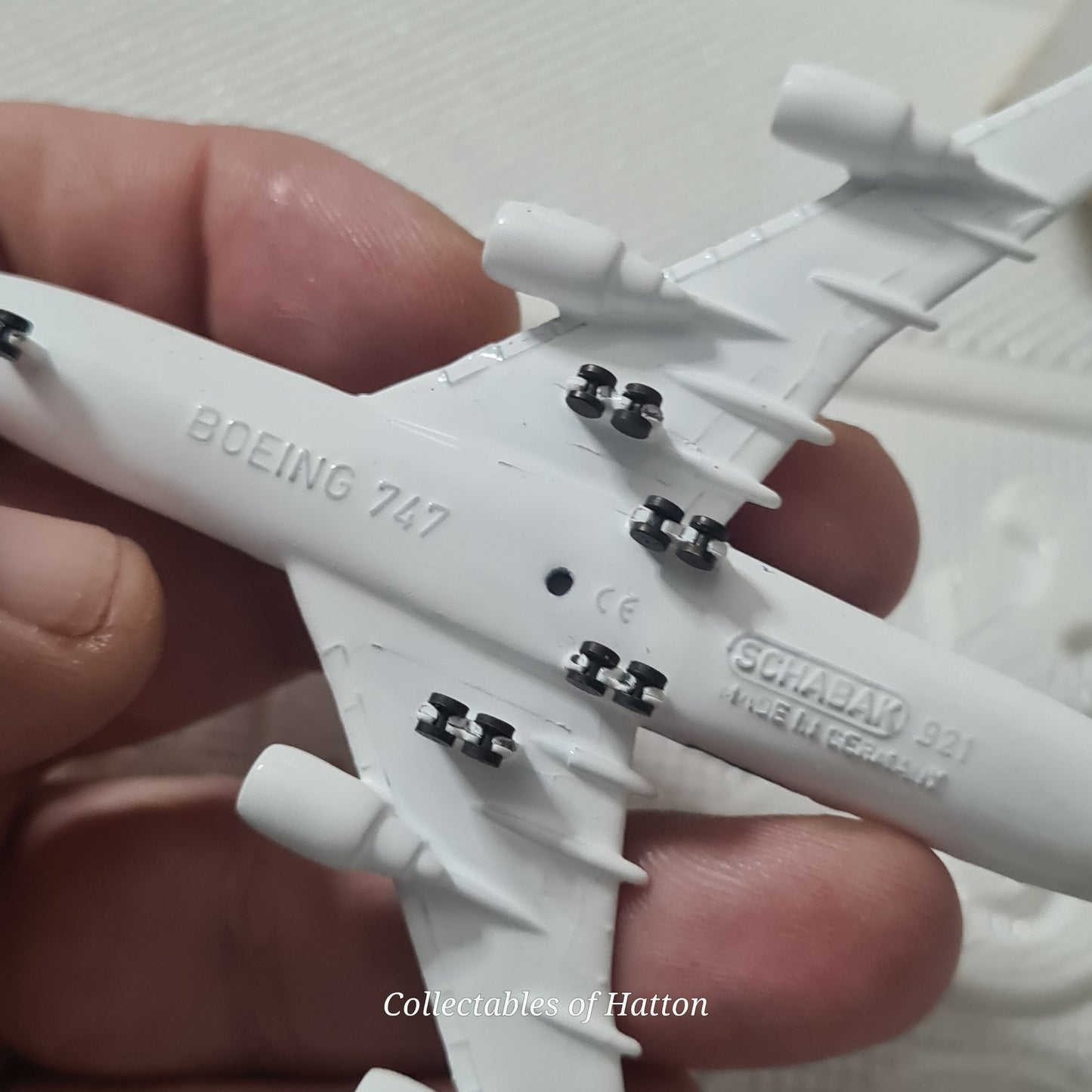 Schabak 1:600 Boeing 747-400 ANA All Nippin Airways diecast plane boxed made in Germany boxed 921/88