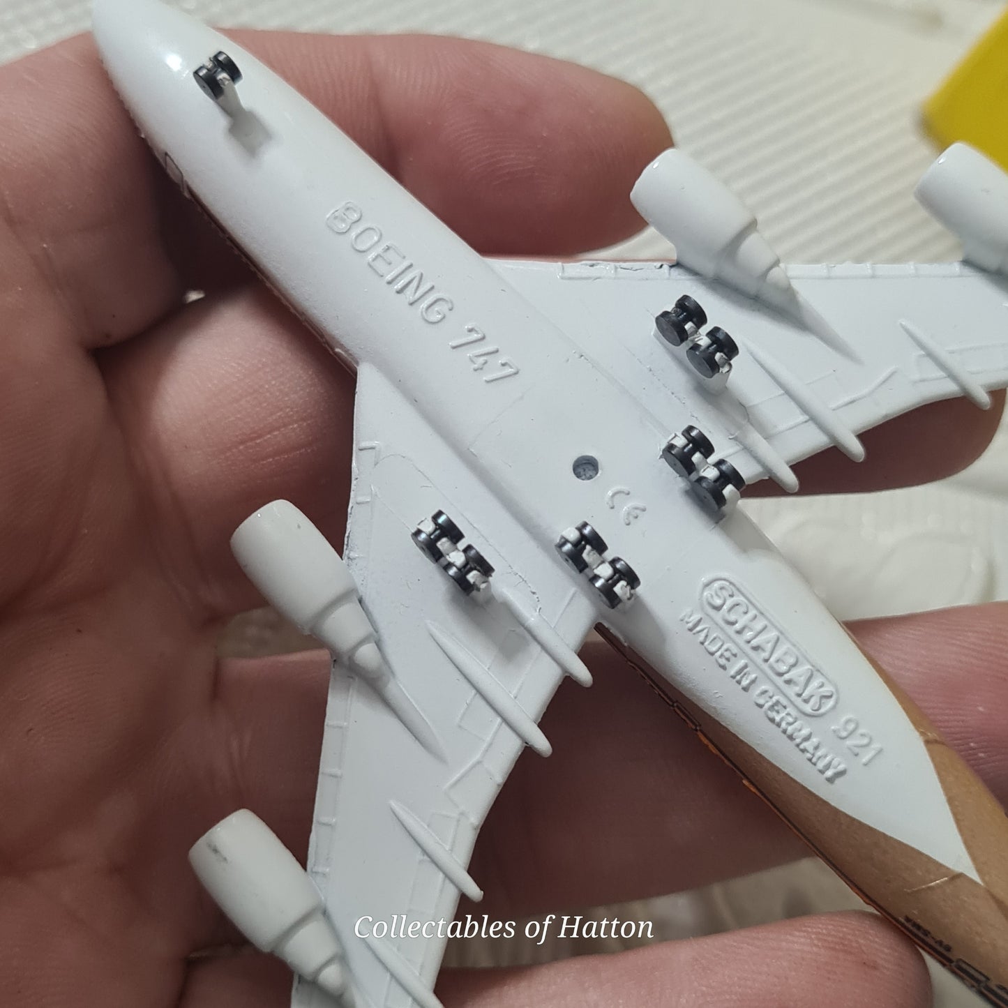 Schabak 1:600 Boeing 747-300 Singapore Airlines diecast plane boxed made in Germany boxed 901/51