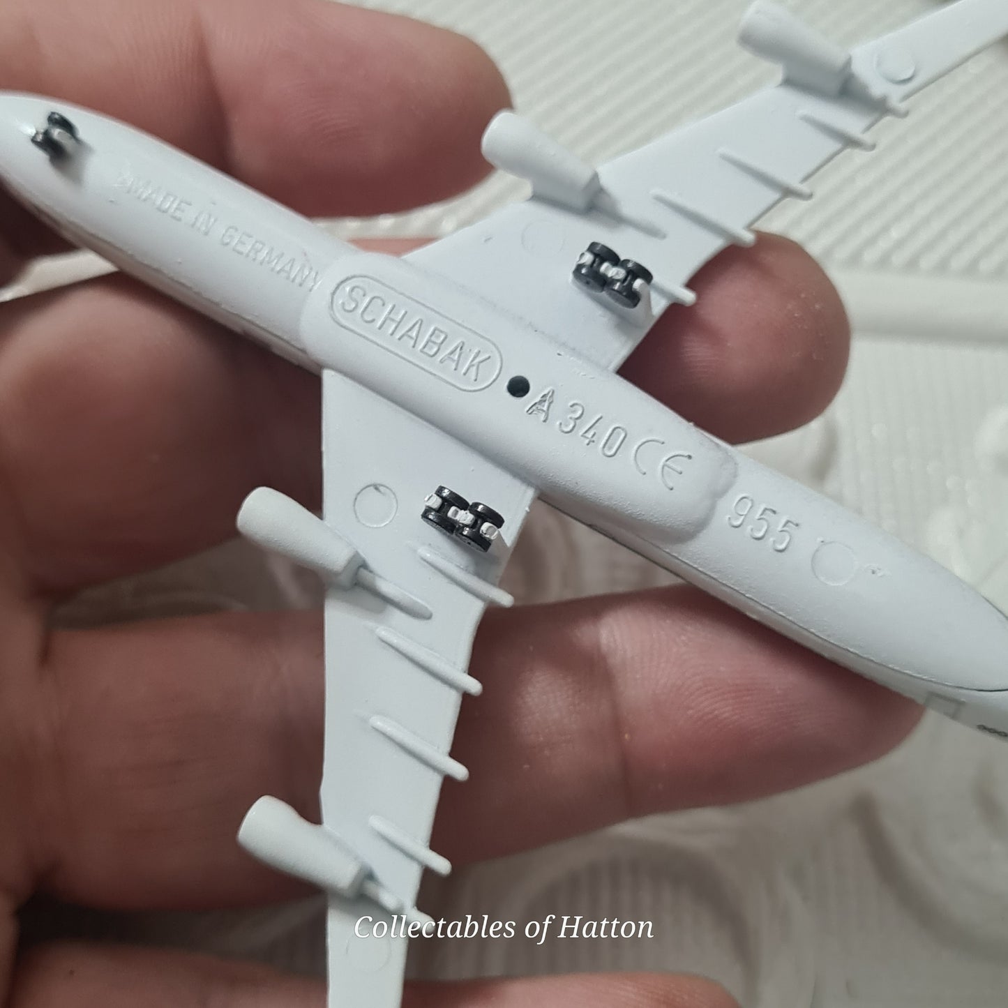 Schabak 1:600 Airbus A 340 Austrian Airlines diecast plane boxed made in Germany boxed 955/14