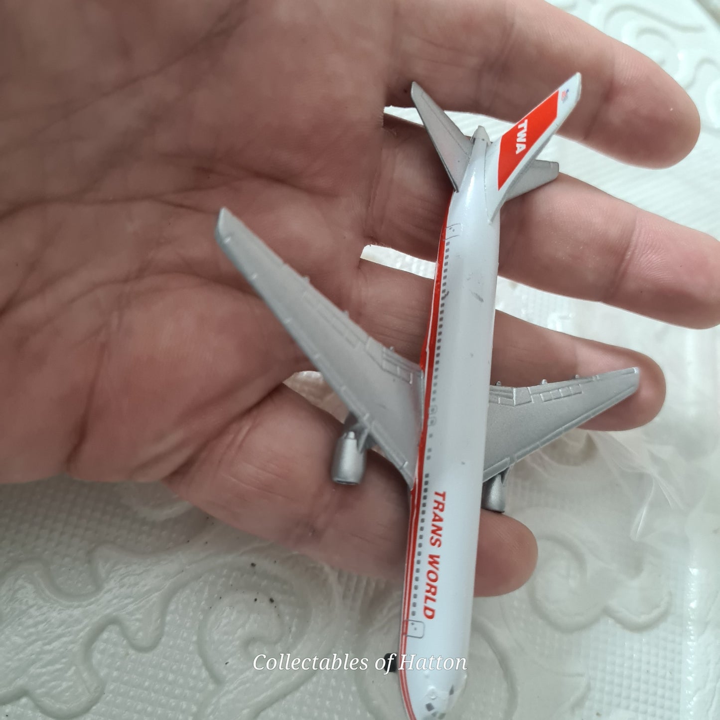 Schabak 1:600 Boeing 767-300 TWA Trans World diecast plane boxed made in Germany boxed 927/10