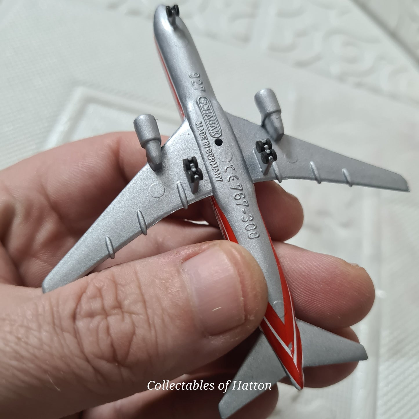 Schabak 1:600 Boeing 767-300 TWA Trans World diecast plane boxed made in Germany boxed 927/10