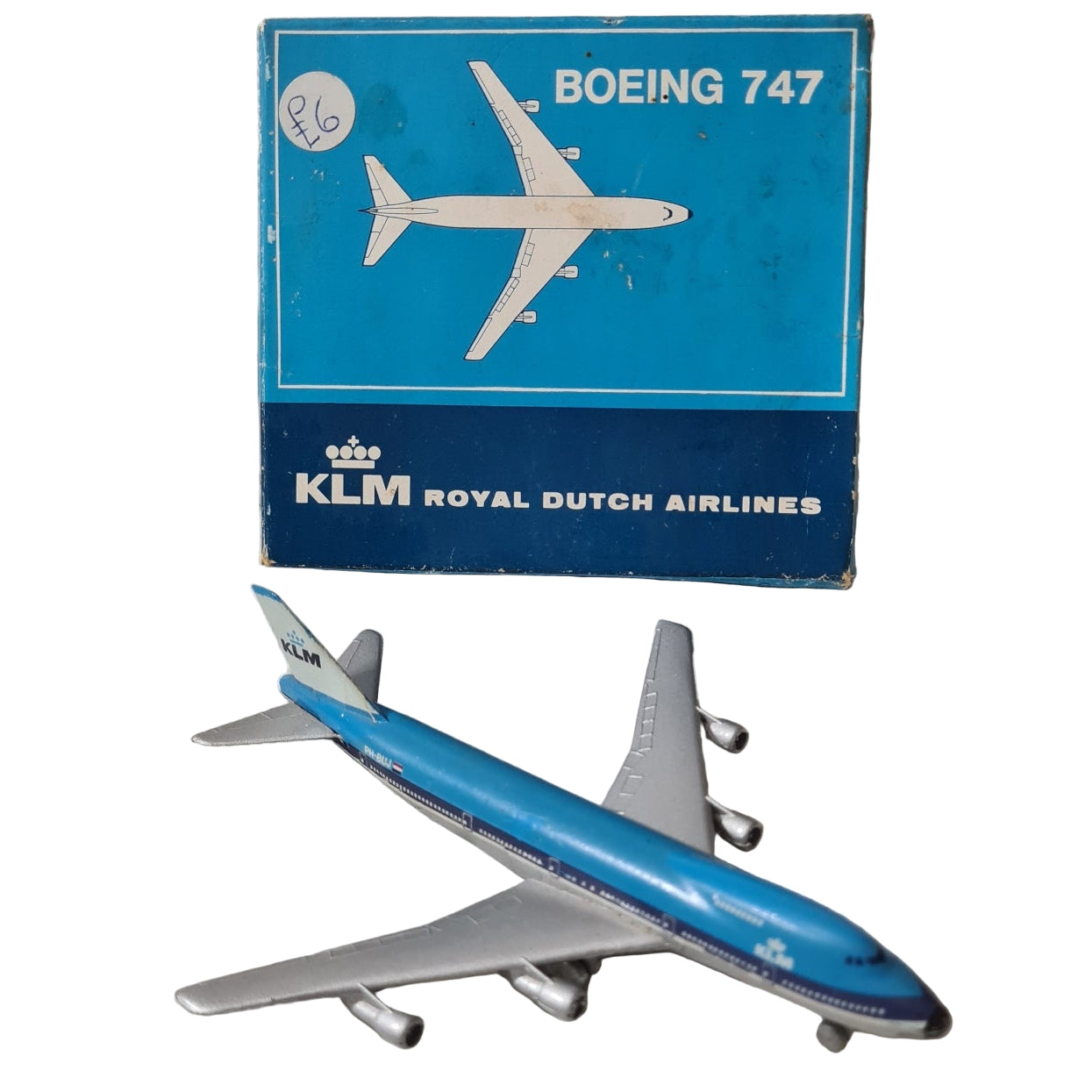 klm schuco model boeing 747