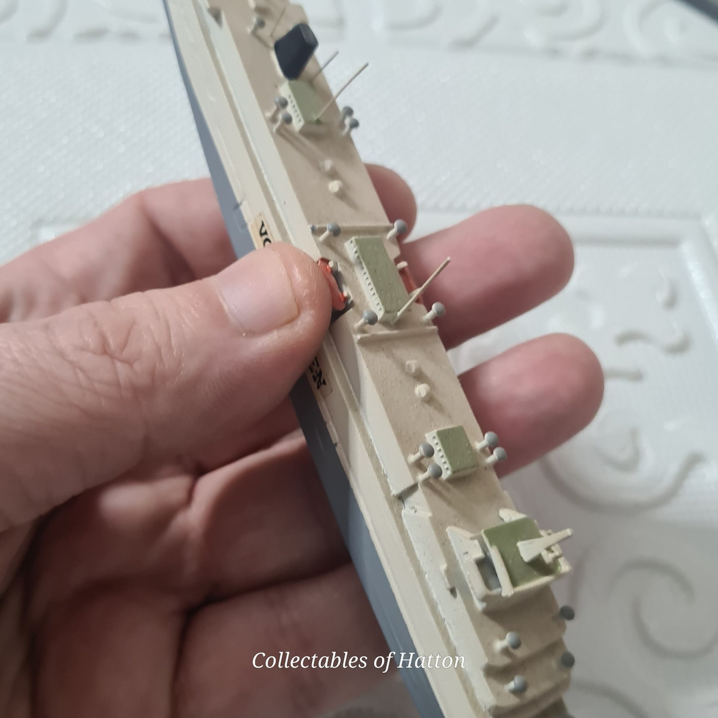 Hansa S203 1:1250 Waterline Divy Oceanic famous Volkswagen car transporter metal model ship loose