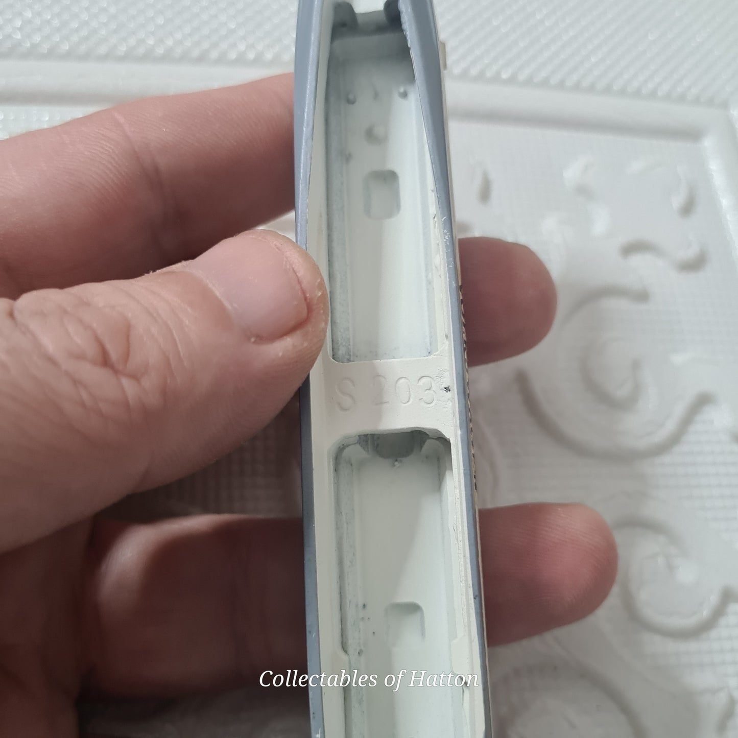 Hansa S203 1:1250 Waterline Divy Oceanic famous Volkswagen car transporter metal model ship loose