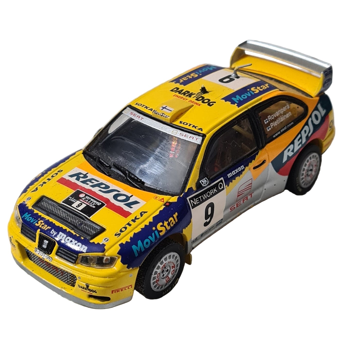 seat cordoba WRC BY Vitesse
