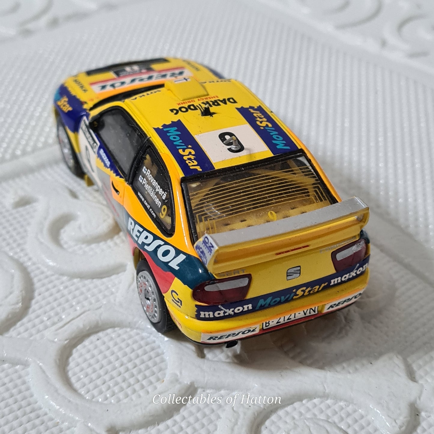 Skid Vitesse 1:43 Seat Cordoba WRC "Rovanpera" loose diecast model very good example