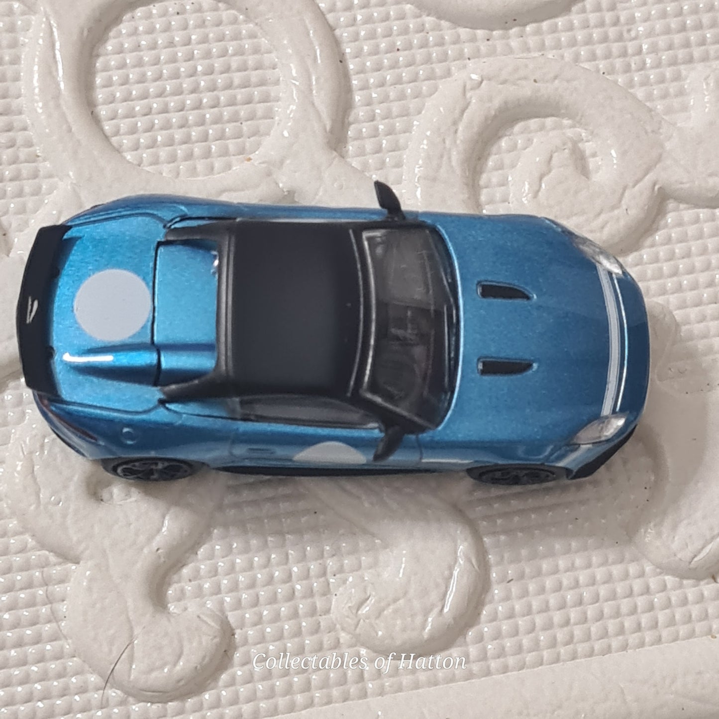 Oxford Diecast 1:76 Jaguar F-Type project met Blue diecast loose excellent