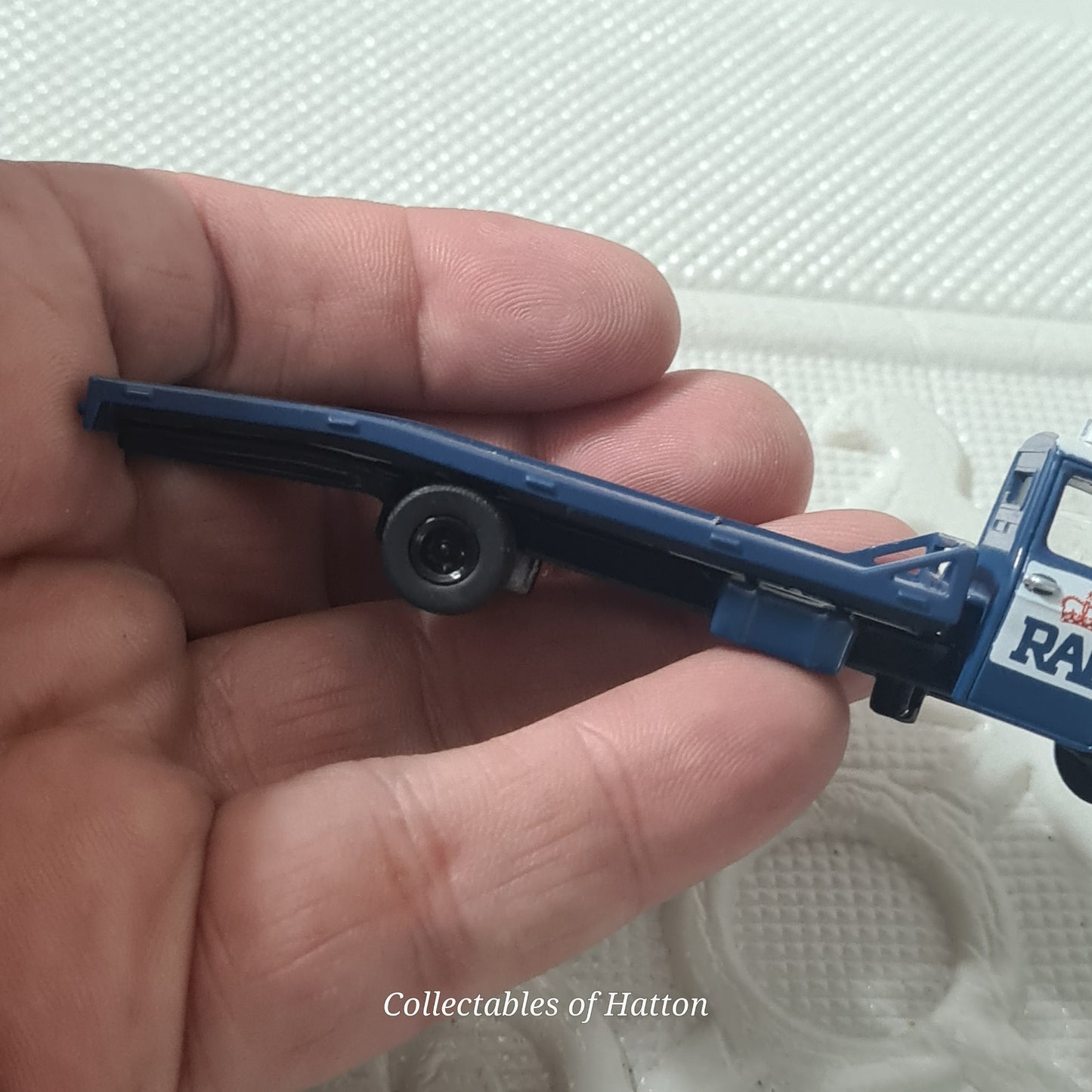 OXFORD DIECAST 1:76 RAC Ford Transit recovery beavertail Lorry 76FTB001  loose excellent