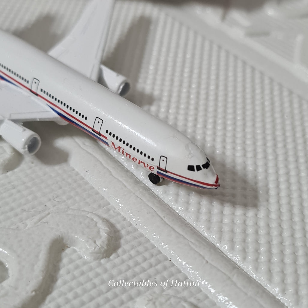 Schabak 1:600 Douglas DC-10 Minerve rare diecast plane boxed made in Germany boxed 902/135