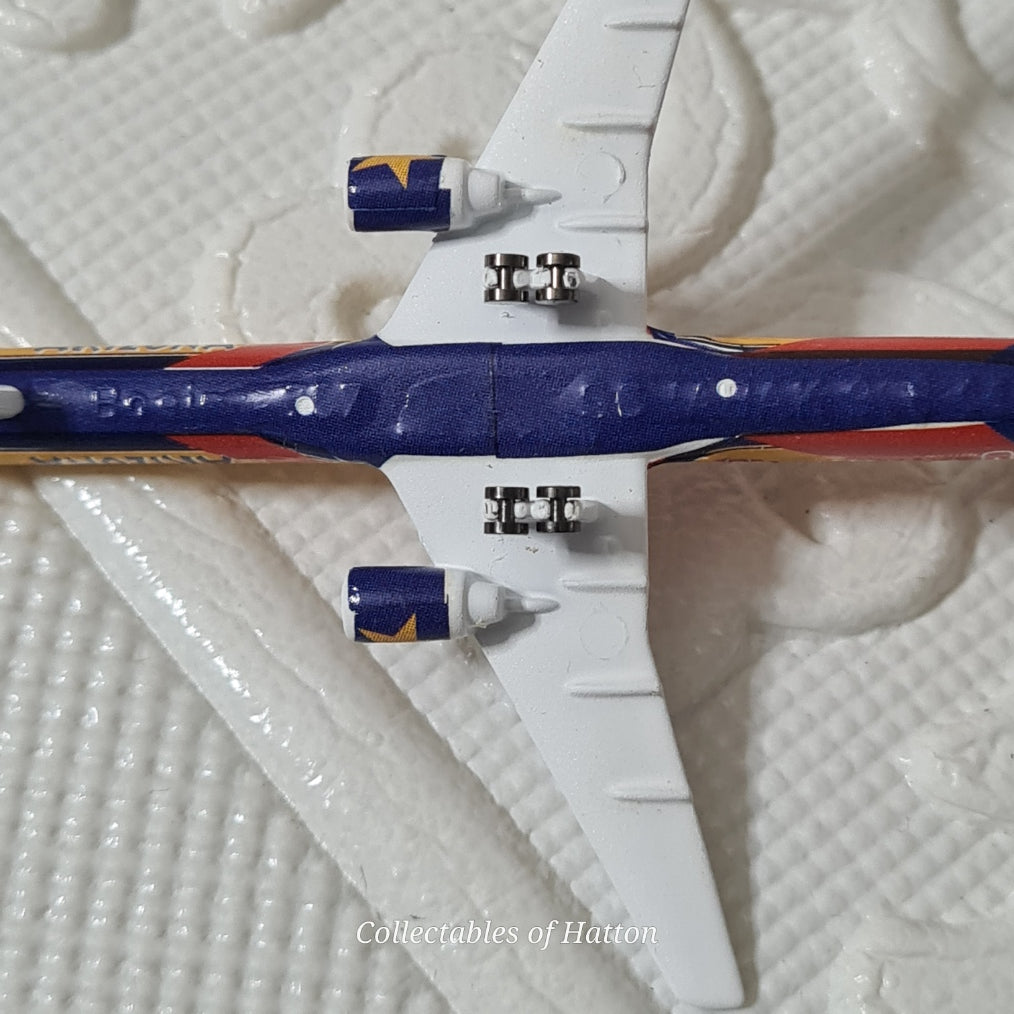 Schabak 1:600 Boeing 757 American West Airlines Arizona Flag Germany diecast plane boxed 908/128a