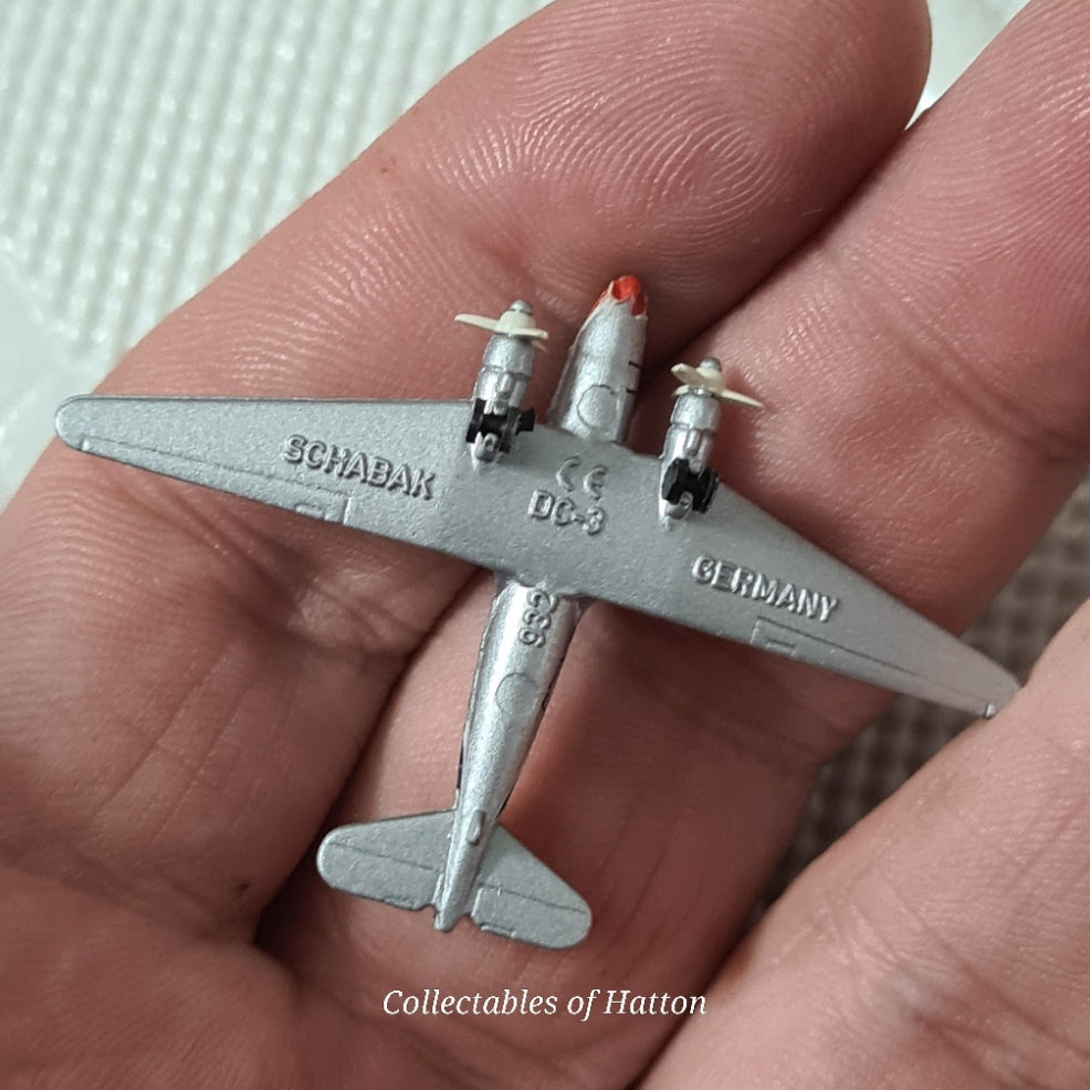 Schabak 1:600 Douglas DC-3 Northwest Germany diecast plane boxed 932/37