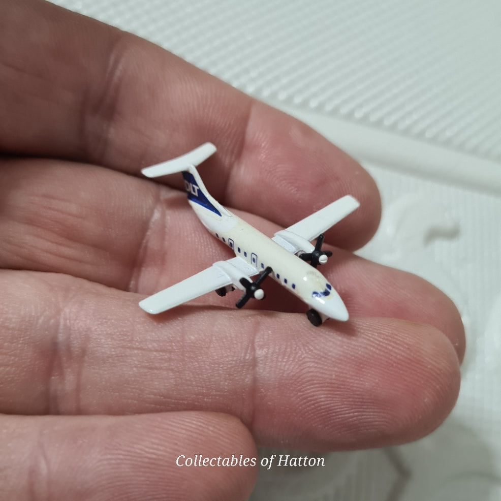 Schabak 1:600 Embraer 120 DLT  Germany diecast plane boxed 937/69