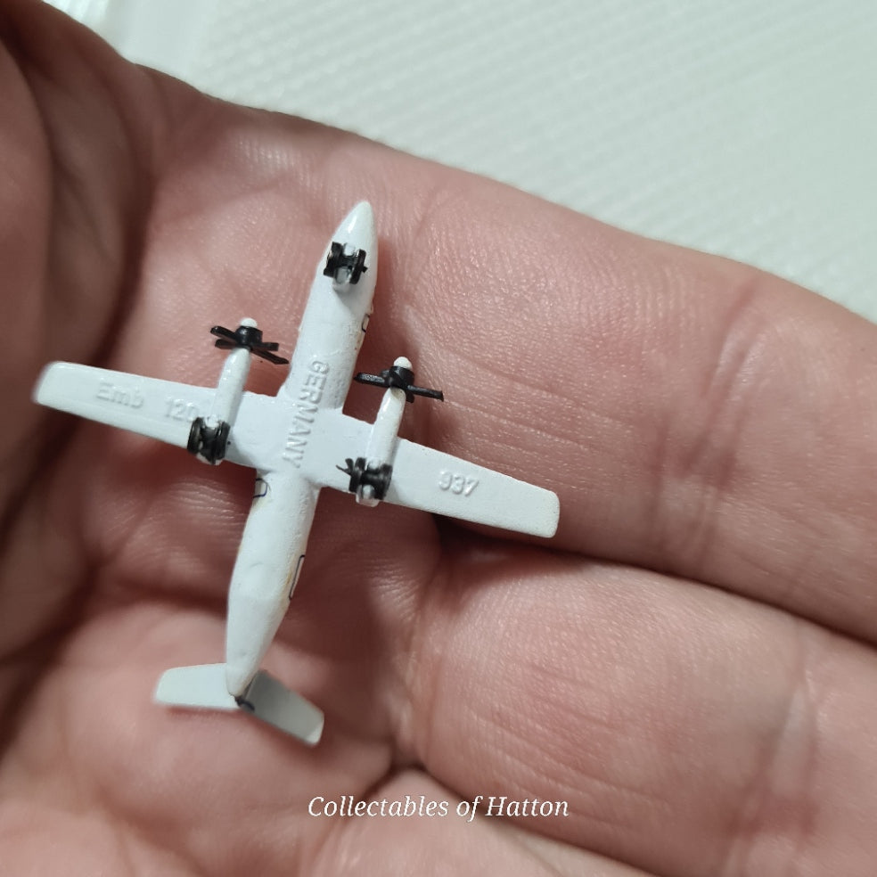 Schabak 1:600 Embraer 120 DLT  Germany diecast plane boxed 937/69