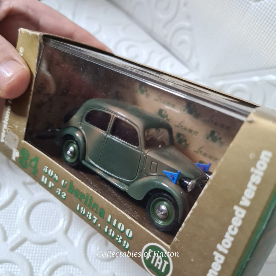 Brumm R34 Fiat 508c Berlina 1100 1937-39 military armed forces car boxed