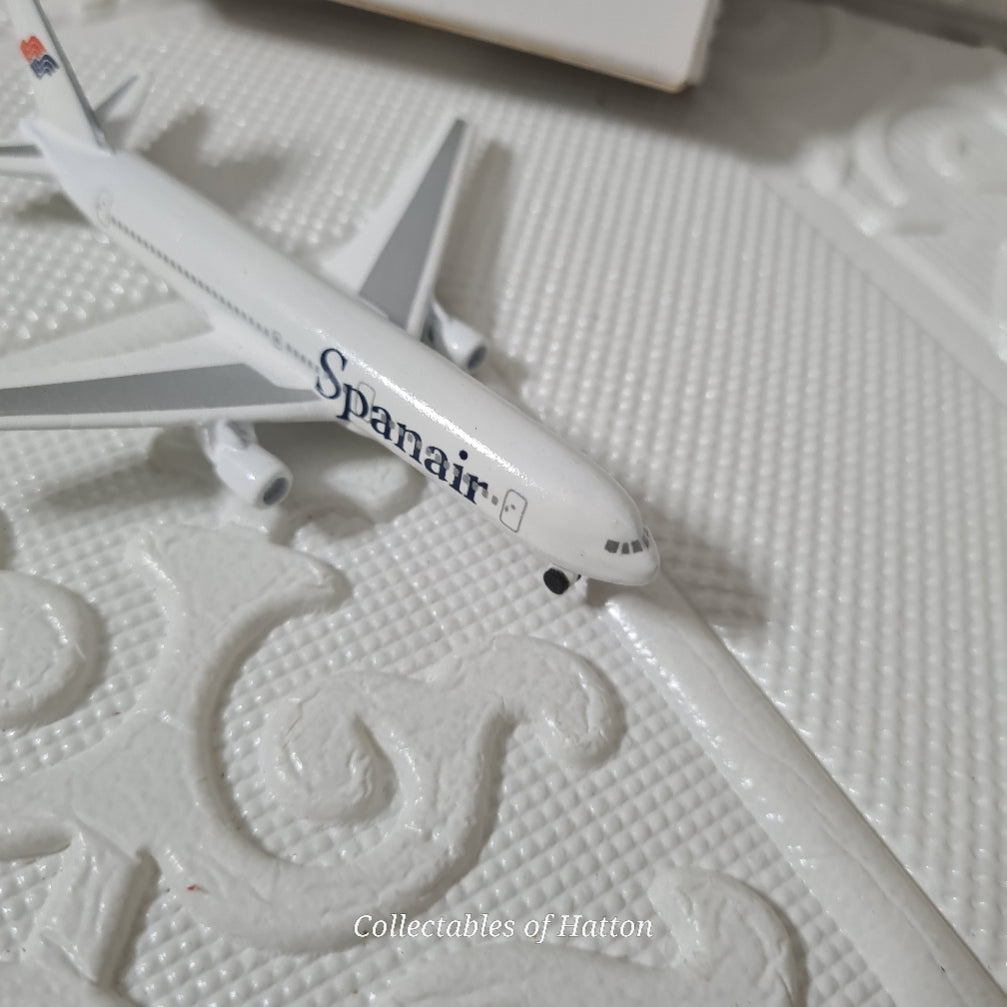 Schabak 1:600 Boeing 767-300 Spanair Germany diecast plane boxed 927/161