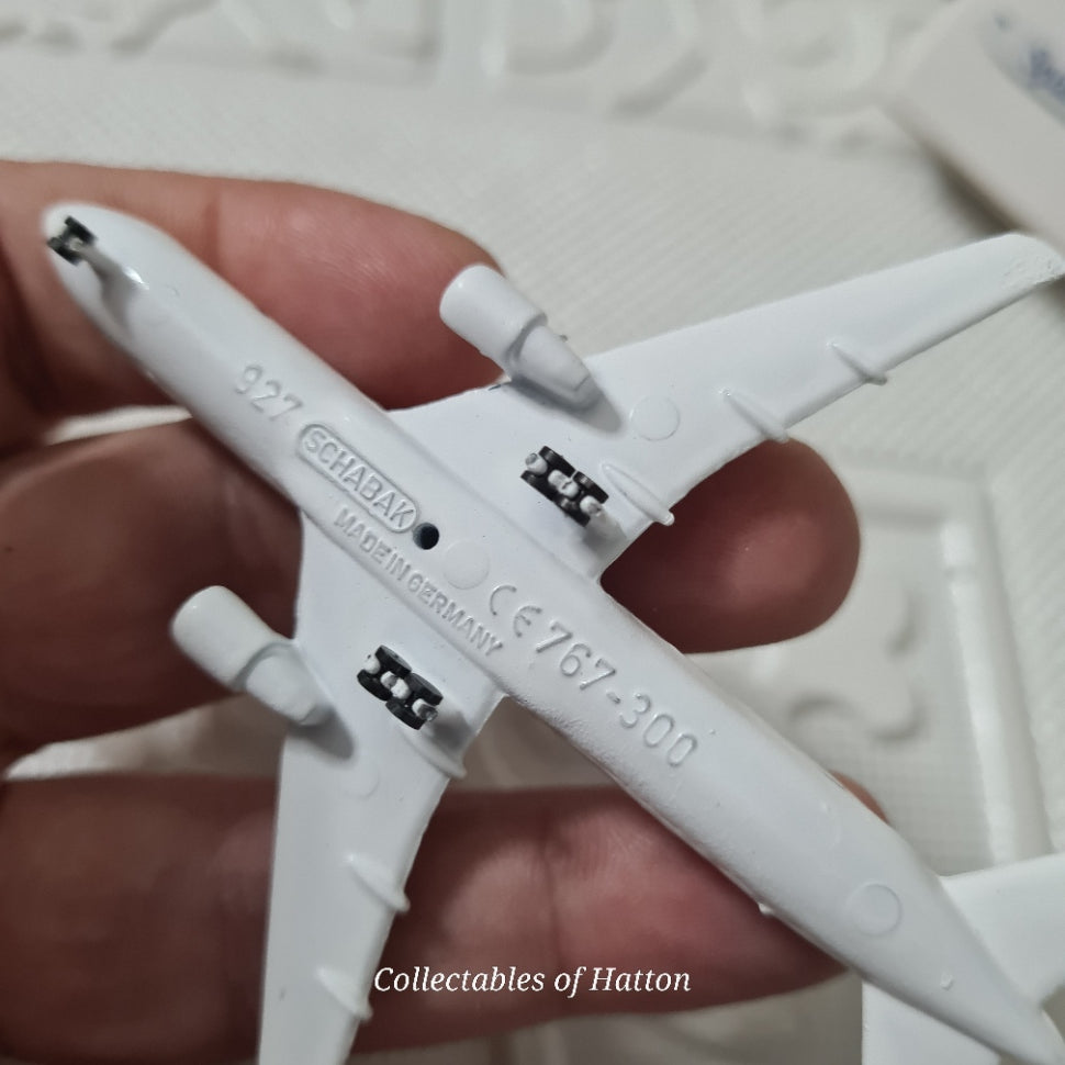 Schabak 1:600 Boeing 767-300 Spanair Germany diecast plane boxed 927/161