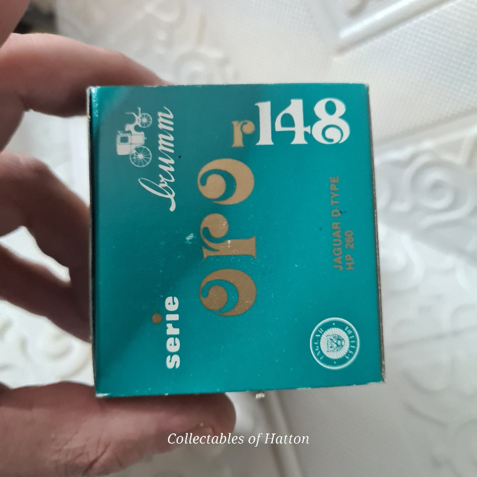 Brumm R148 1:43 Jaguar D-Type 1954-60 silver road car perfect boxed