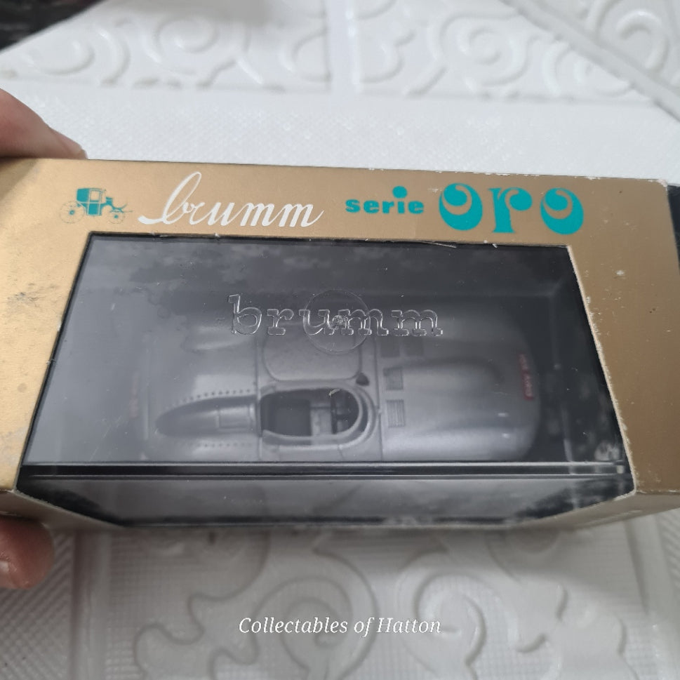 Brumm R148 1:43 Jaguar D-Type 1954-60 silver road car perfect boxed