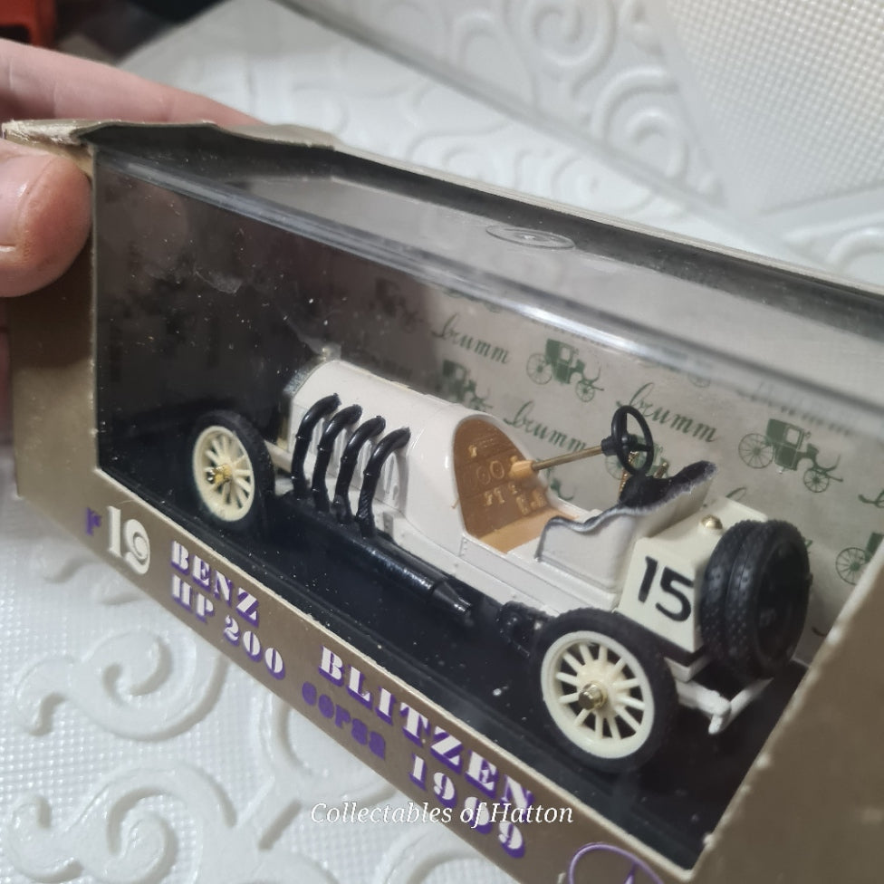 Brumm R19 1:43 Mercedes-Benz 1909 Blitzen corsa #15 mint model box some wear