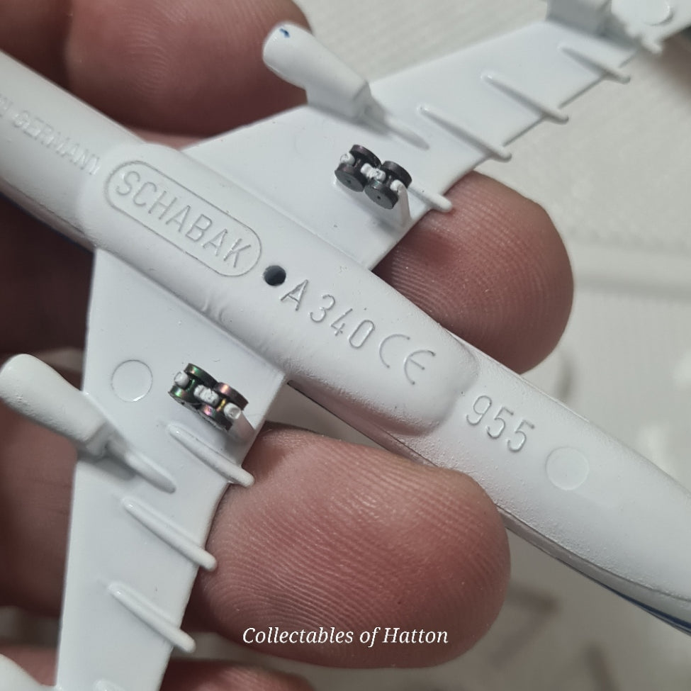 Schabak 1:600 Airbus A-340 Air China Germany diecast plane boxed 955/77