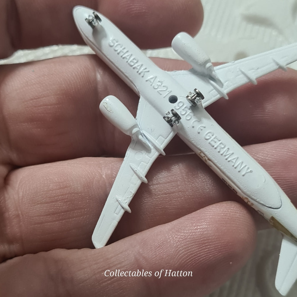 Schabak 1:600 Airbus A-321 Austrian Airlines Johann Strauss Germany diecast plane boxed 956/13s