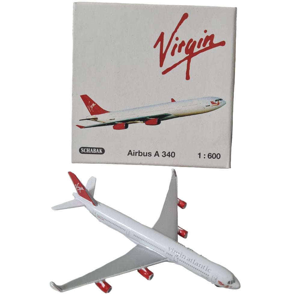 virgin airbus A-340 PLANE