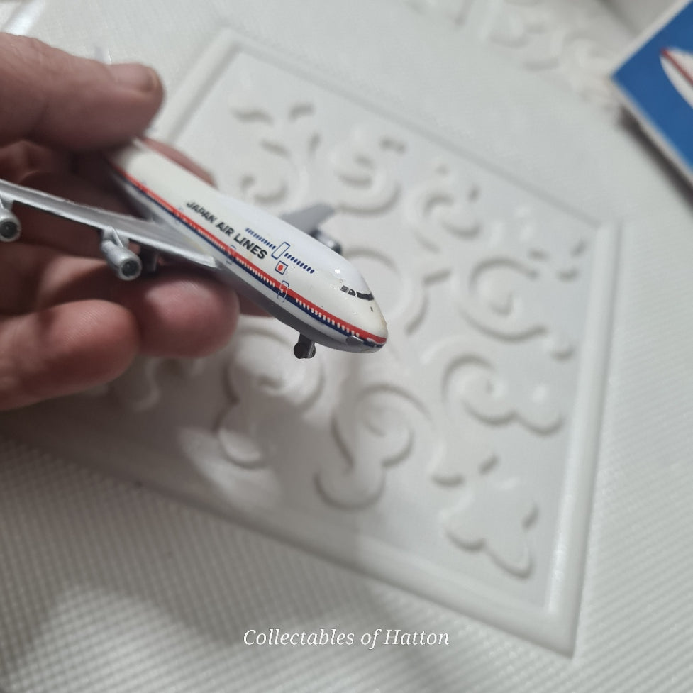 Schabak 1:600 Boeing 747-300 Sud Japan Air Lines JAL Germany diecast plane boxed 901/11b